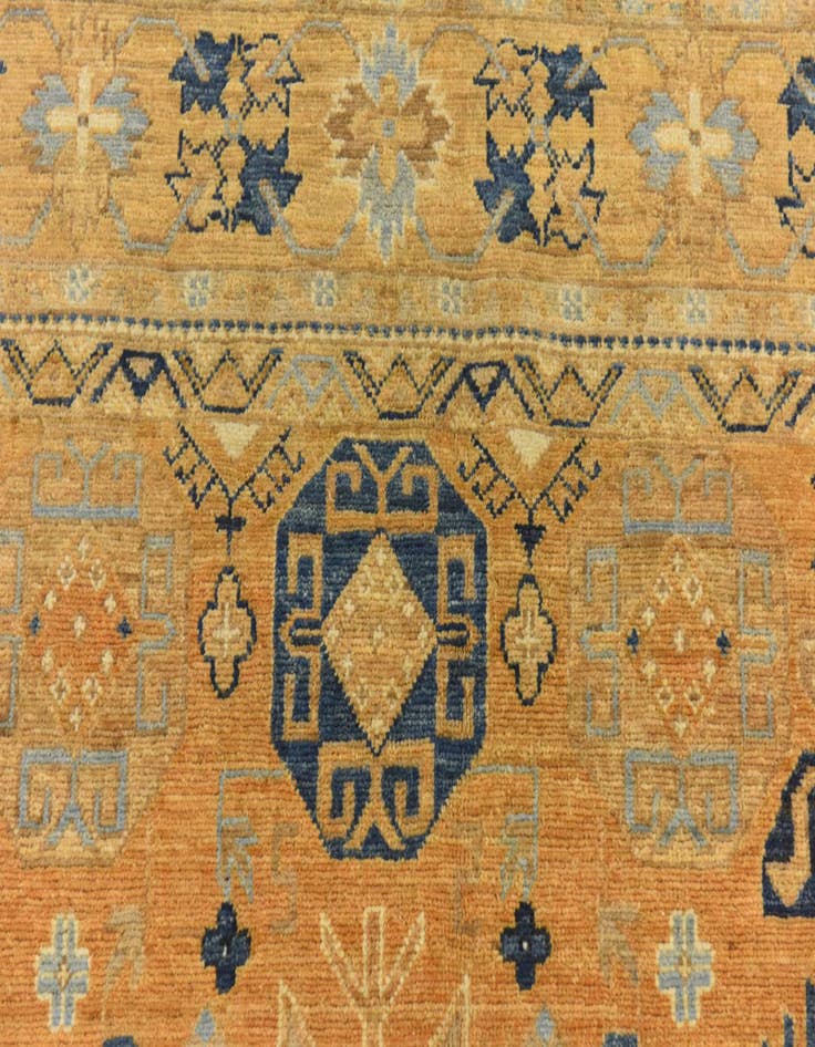 Detail image of 4' 10 x 6' 6  Hand Knotted Kazak Rug