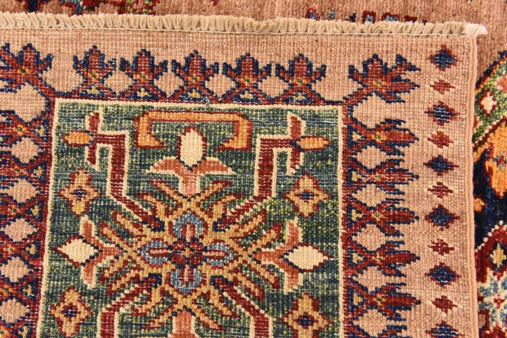 150cm x 215cm Hand Knotted Kazak Oriental Rug