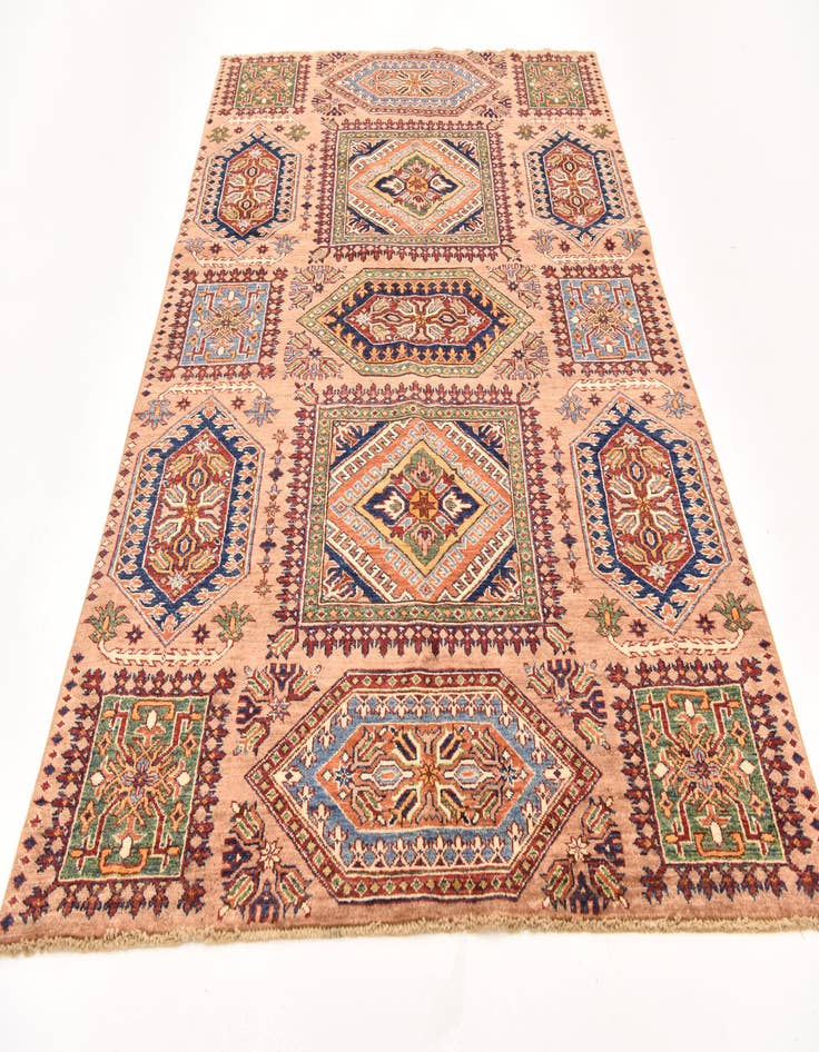 Detail image of 5' x 7' 1  Hand Knotted Kazak Oriental Rug