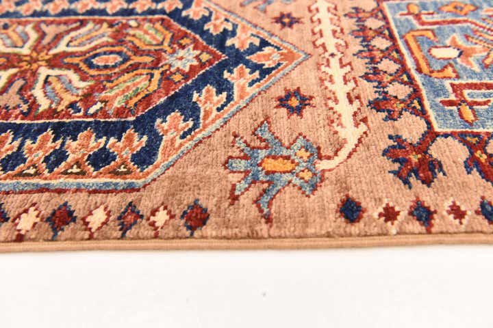150cm x 215cm Hand Knotted Kazak Oriental Rug