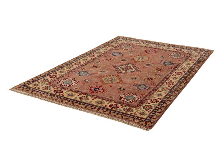 Detail image of 4' x 5' 11 Hand Knotted Kazak Rug