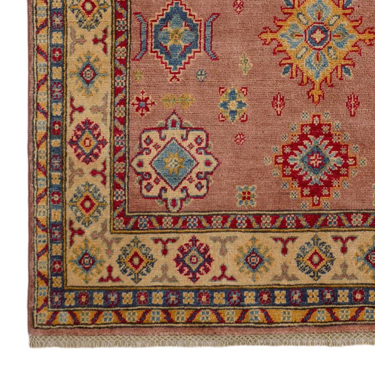 Detail image of 4' x 5' 11 Hand Knotted Kazak Rug