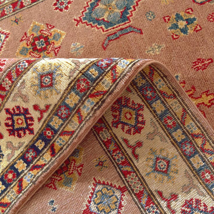 Detail image of 4' x 5' 11 Hand Knotted Kazak Rug