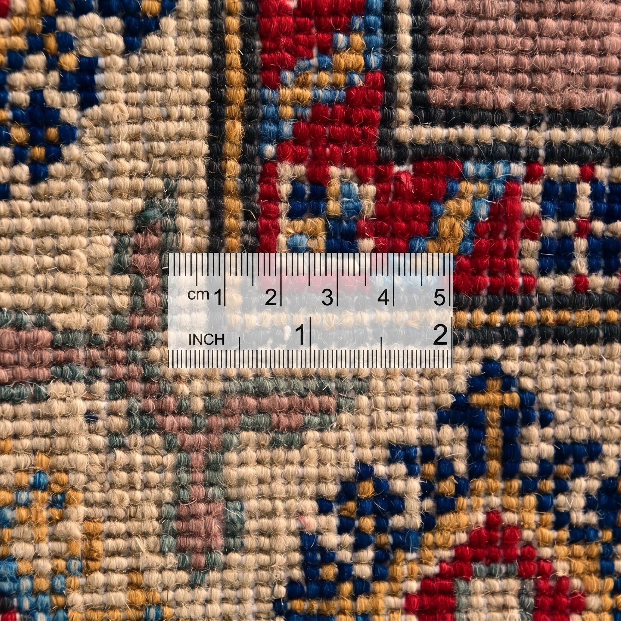 4' x 5' 11 Hand Knotted Kazak Rug