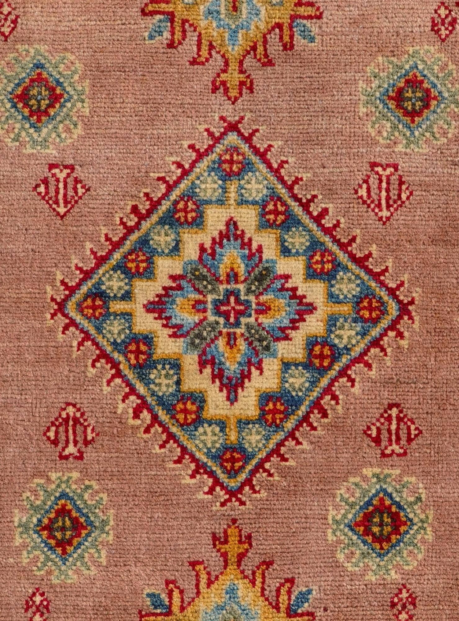 4' x 5' 11 Hand Knotted Kazak Rug