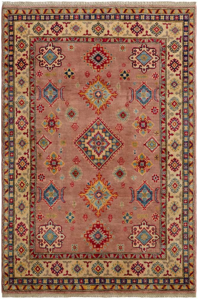 4' x 5' 11 Hand Knotted Kazak Rug