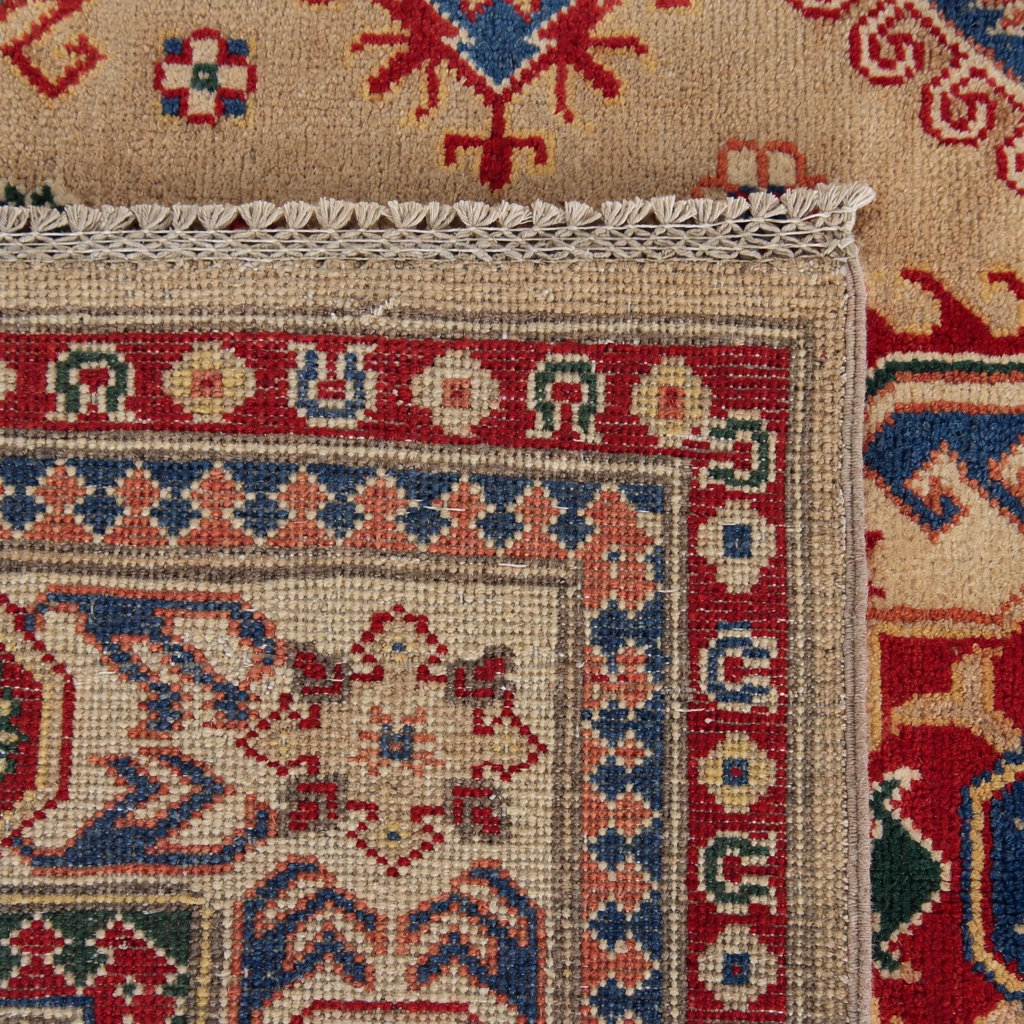 170cm x 235cm Hand Knotted Kazak Rug
