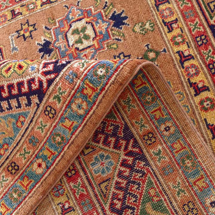 5' 3 x 7' 1 Hand Knotted Kazak Rug