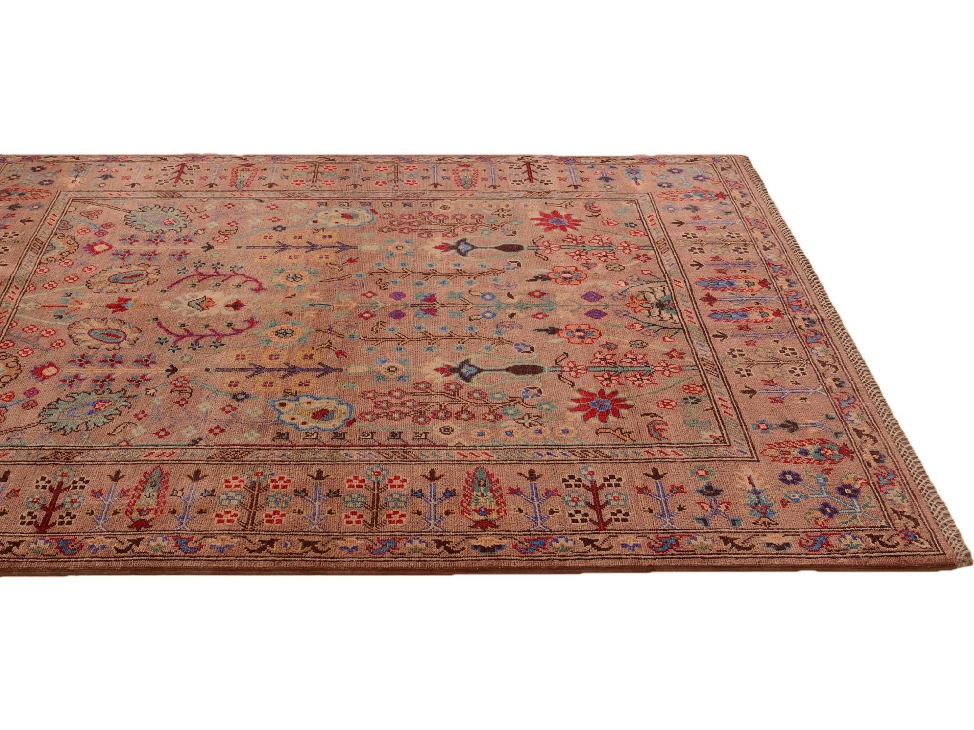 4' 9 x 5' 11 Hand Knotted Kazak Rug