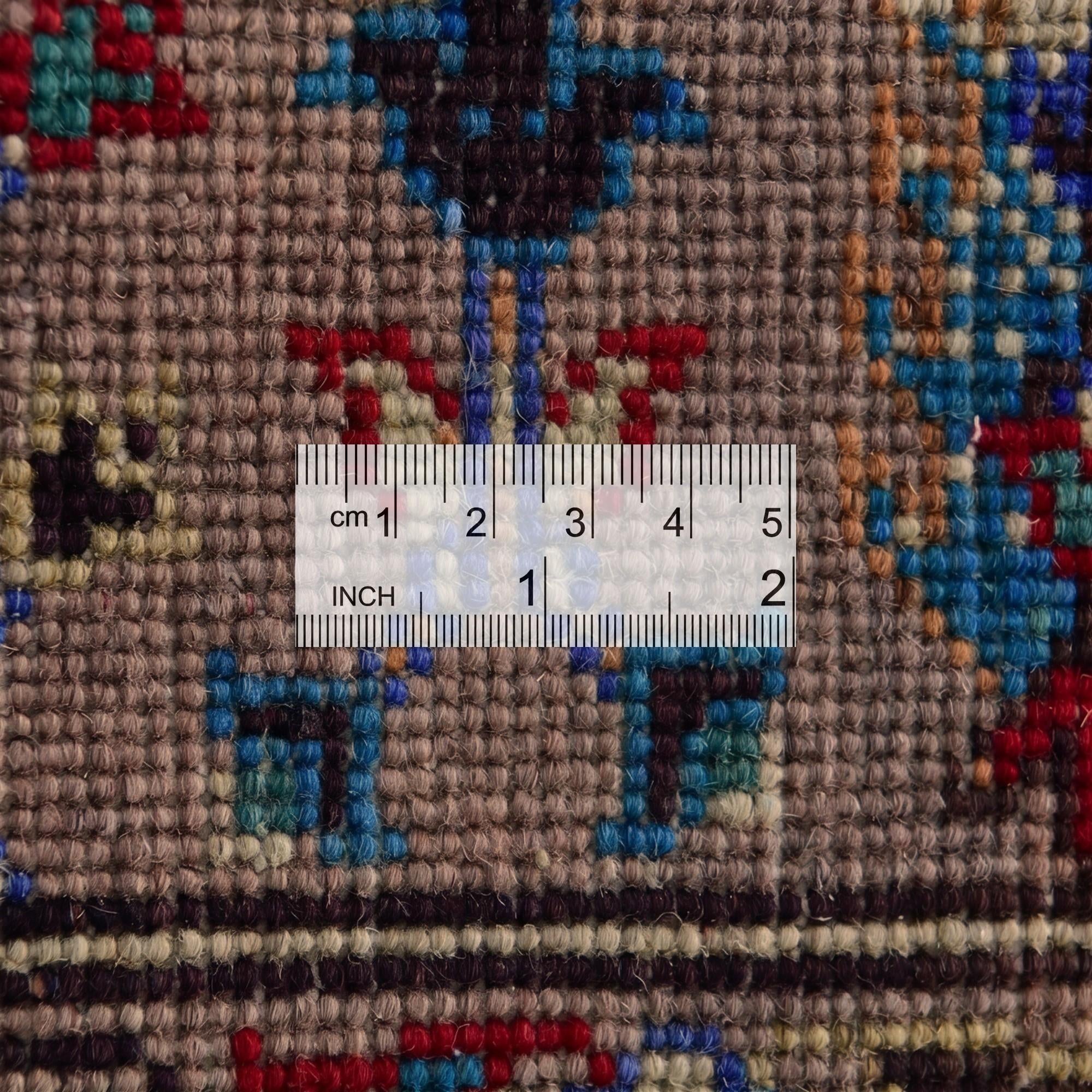 4' 9 x 5' 11 Hand Knotted Kazak Rug