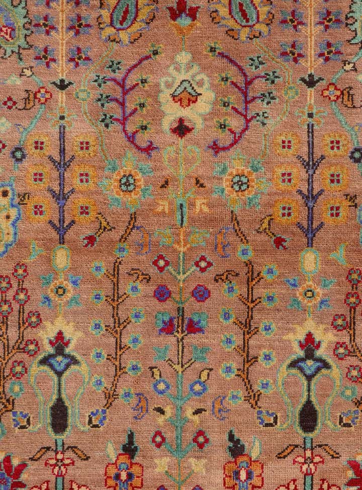 4' 9 x 5' 11 Hand Knotted Kazak Rug