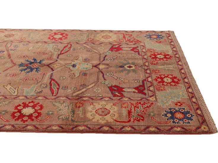 Detail image of 4' x 6' 3 Hand Knotted Kazak Rug