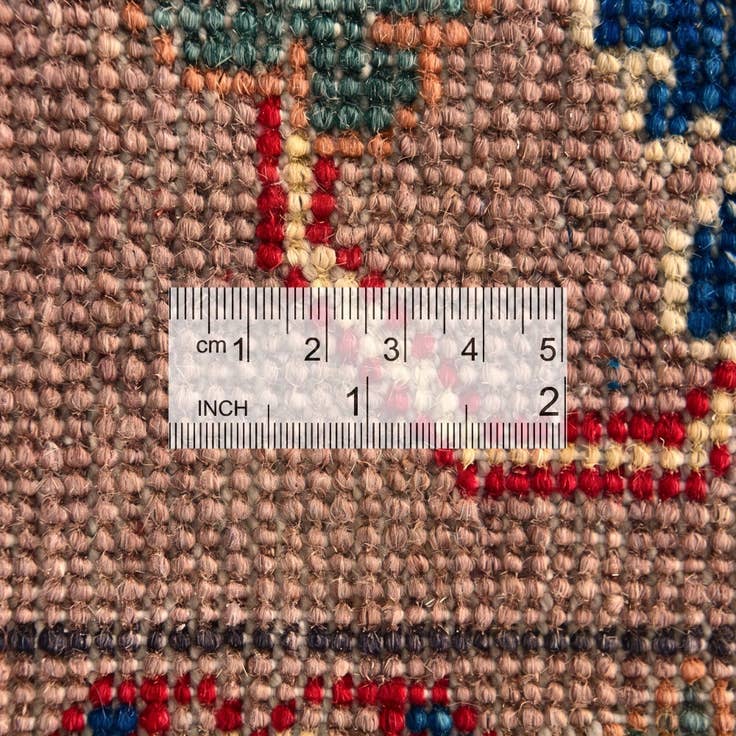 Detail image of 4' x 6' 3 Hand Knotted Kazak Rug