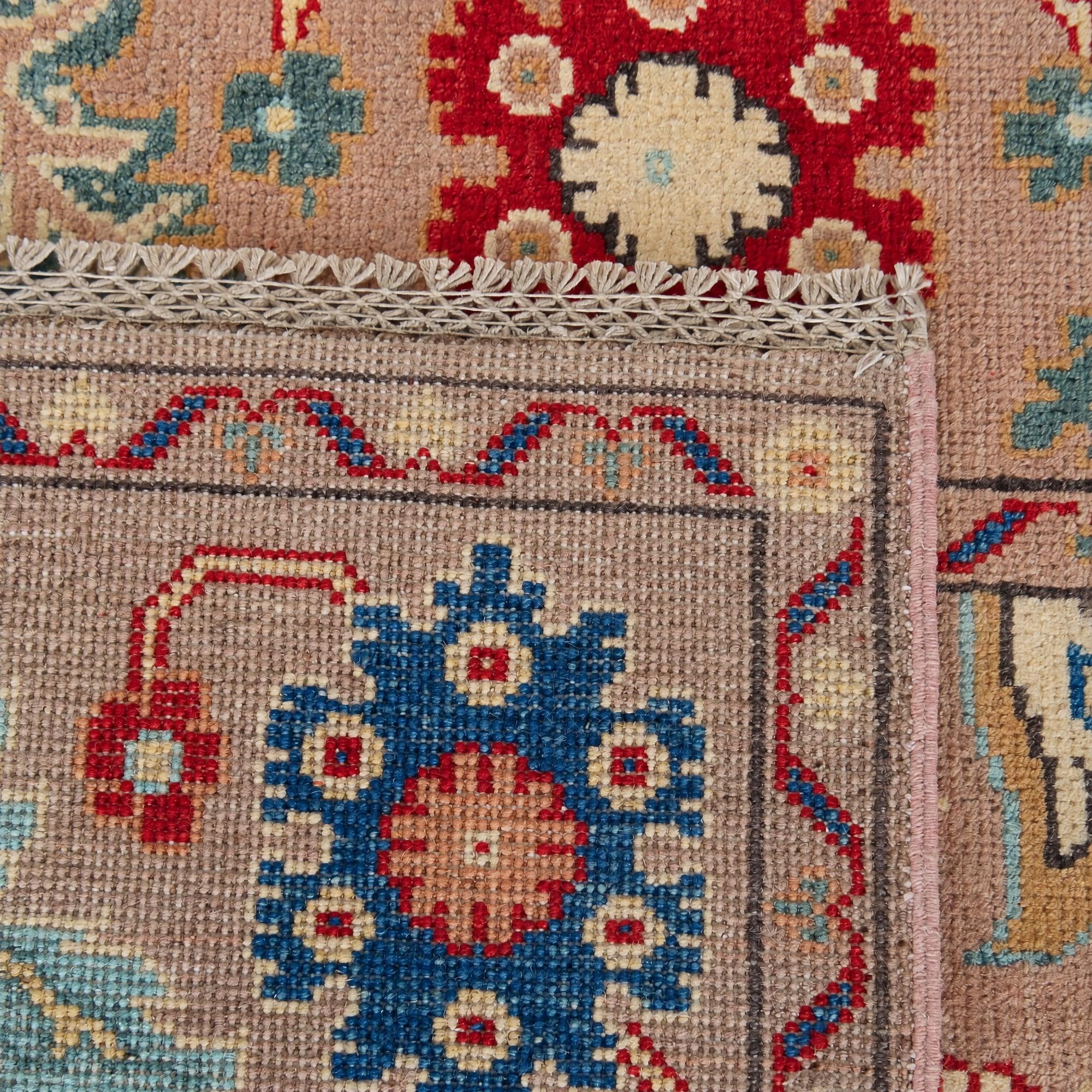 Detail image 12 of 12: 4' x 6' 3 Hand Knotted Kazak Rug