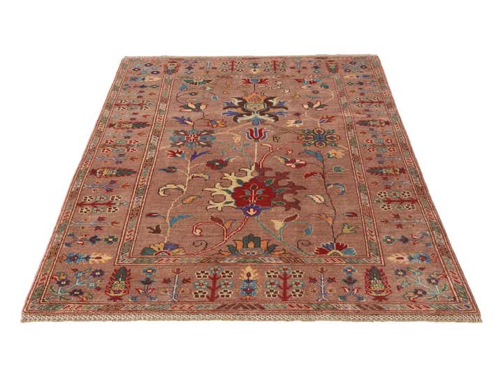 4' 2 x 6' Hand Knotted Kazak Rug