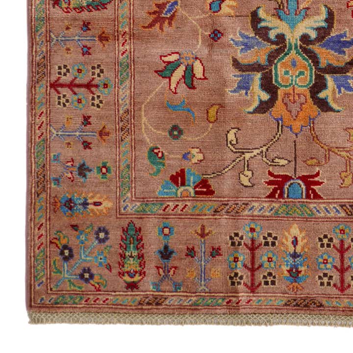 4' 2 x 6' Hand Knotted Kazak Rug