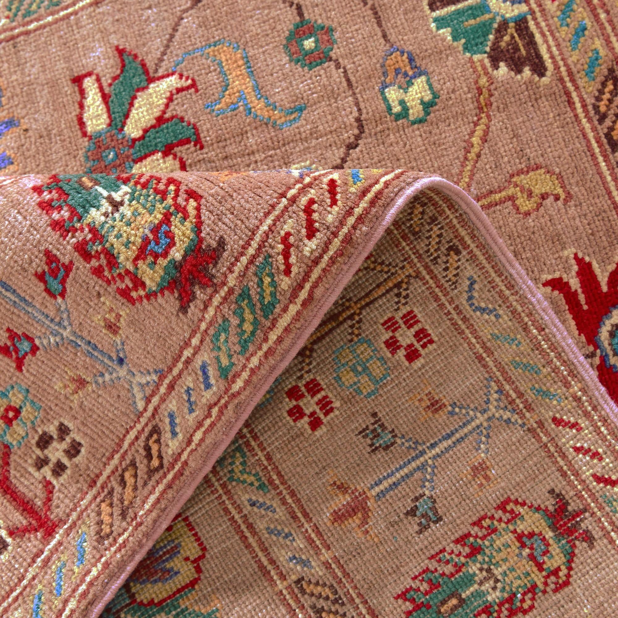 4' 2 x 6' Hand Knotted Kazak Rug