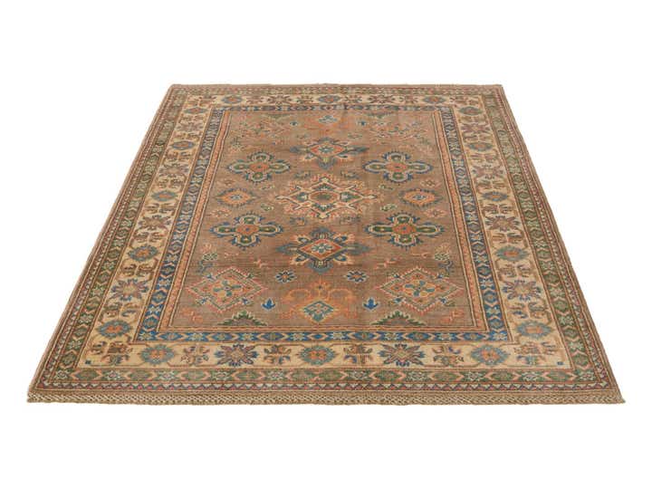 4' 2 x 6' Hand Knotted Kazak Rug
