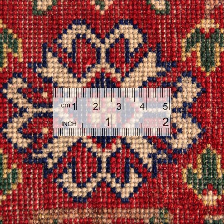 4' x 5' 7 Hand Knotted Kazak Rug