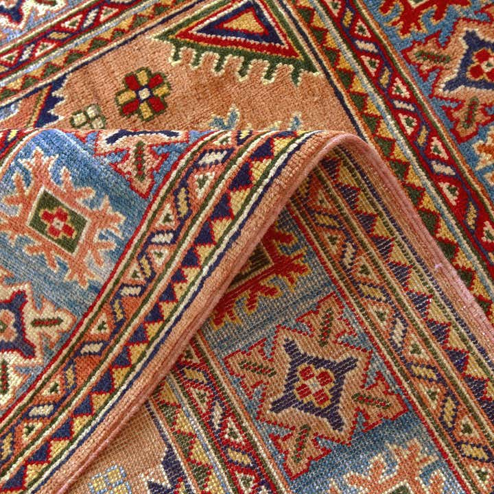 4' x 6' Hand Knotted Kazak Rug