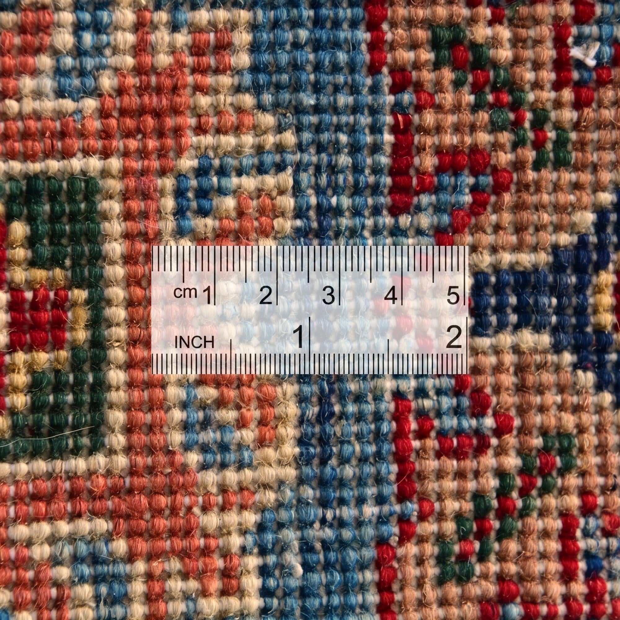 4' x 6' Hand Knotted Kazak Rug