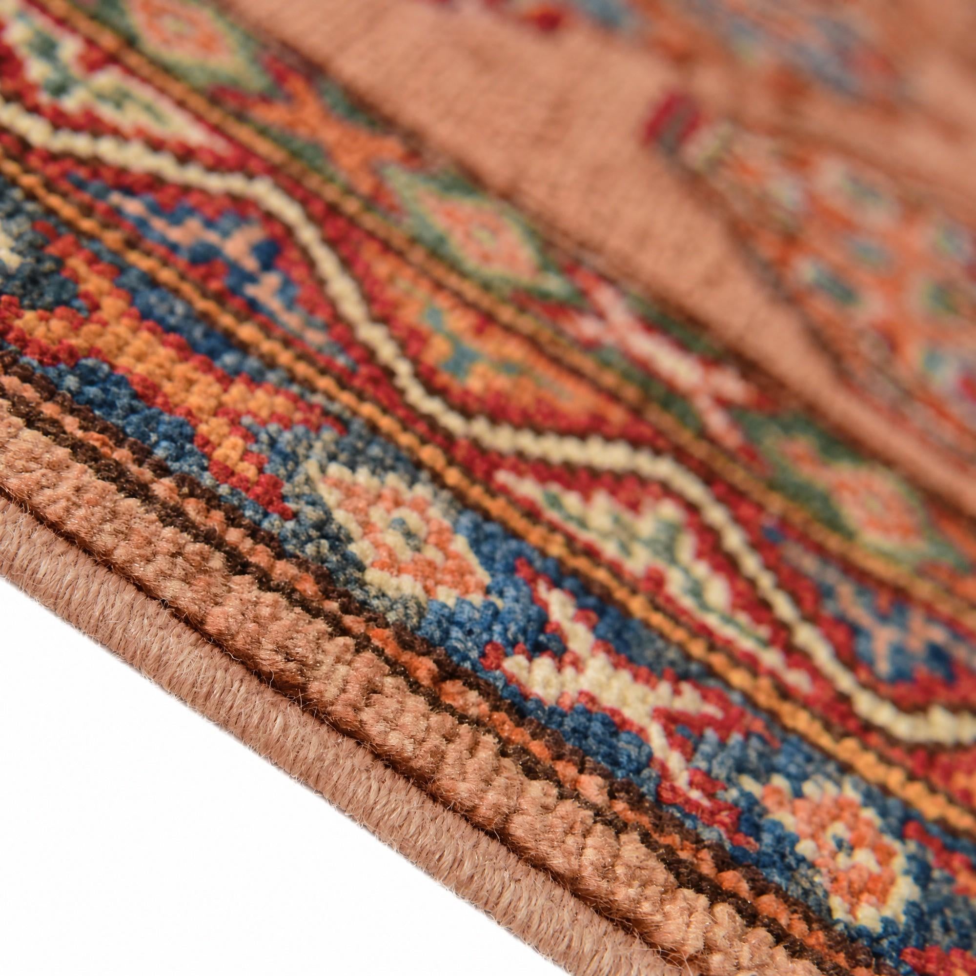 90cm x 120cm Hand Knotted Kazak Rug