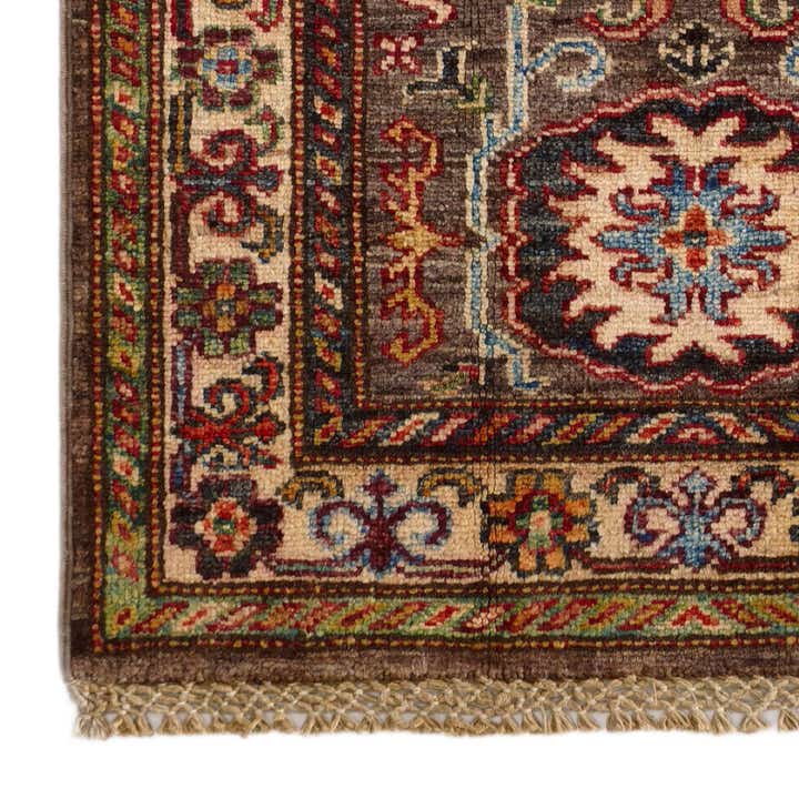 2' x 2' 10 Hand Knotted Kazak Rug