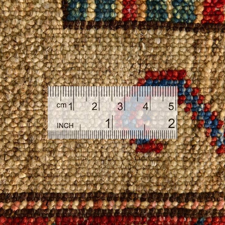 Detail image of 3' 4 x 5' 5 Hand Knotted Kazak Rug