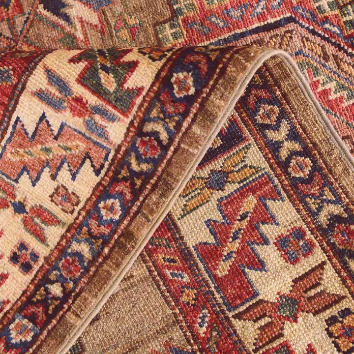 3' 4 x 5' 3 Hand Knotted Kazak Rug