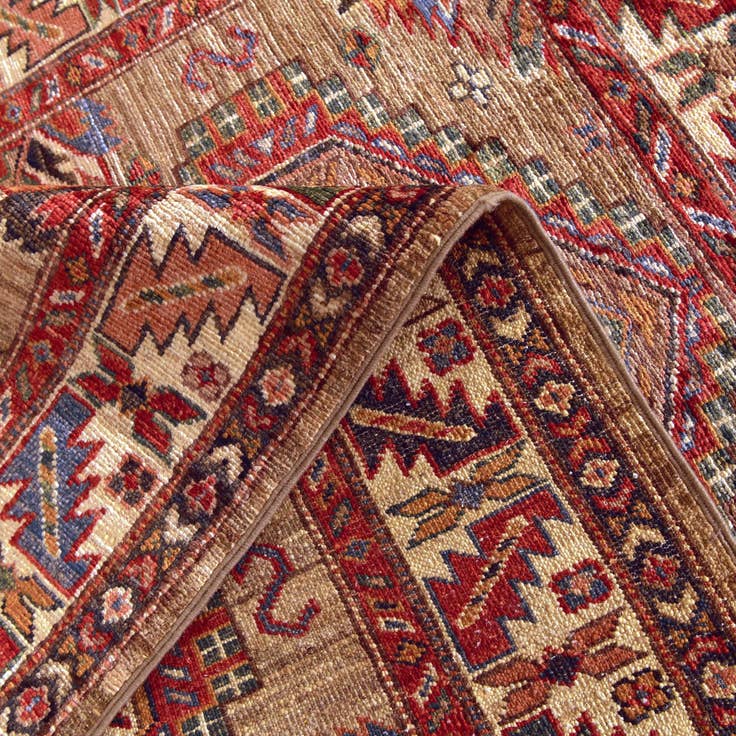 Detail image of 3' 4 x 5' 1 Hand Knotted Kazak Rug