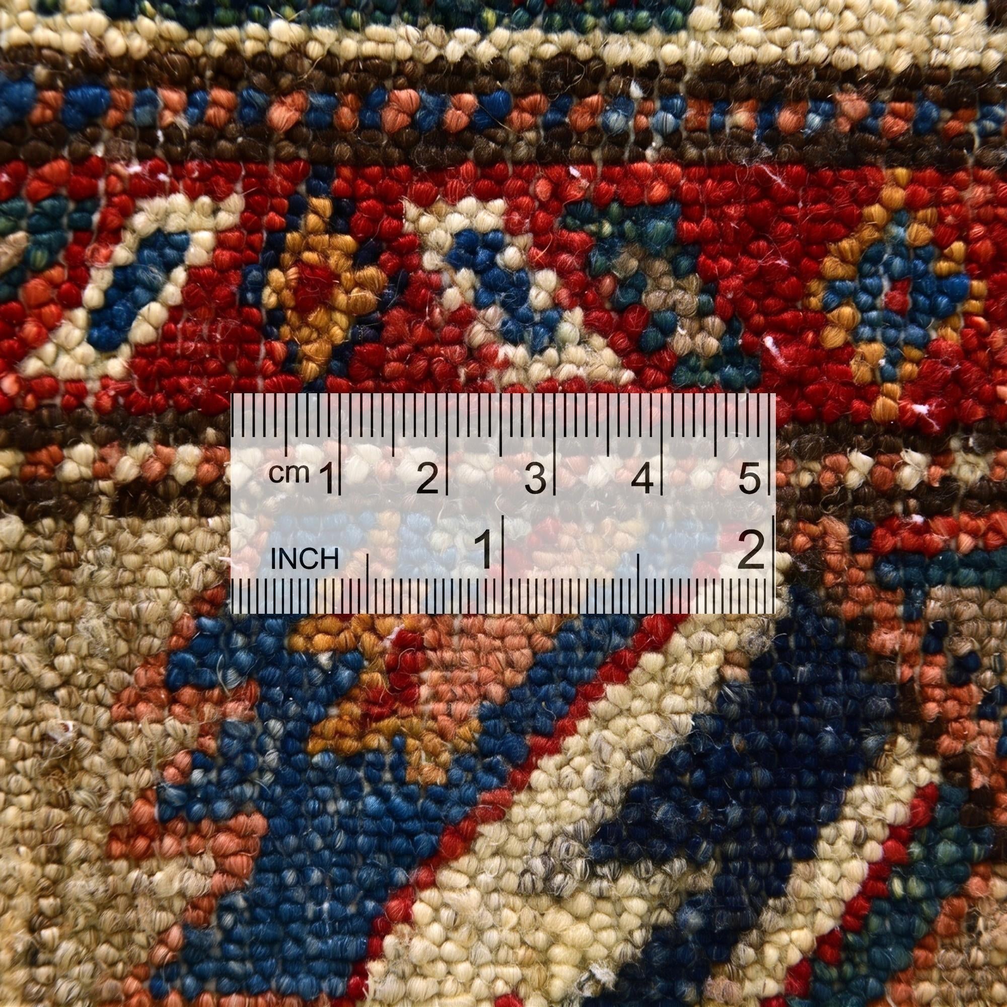 3' 4 x 5' 1 Hand Knotted Kazak Rug