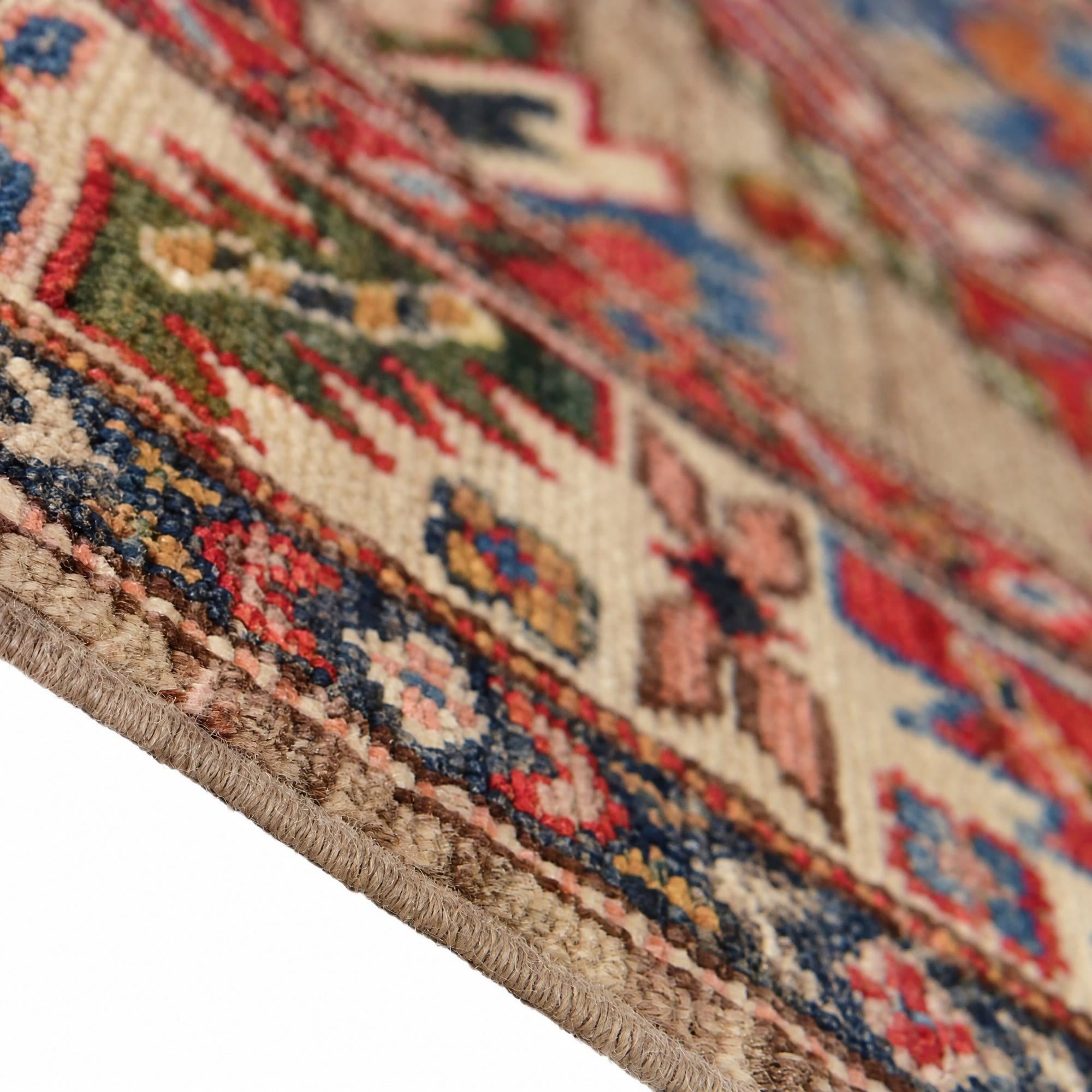 100cm x 155cm Hand Knotted Kazak Rug