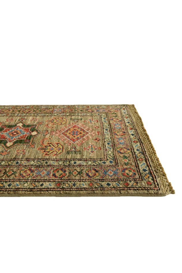 Detail image of 1' 11 x 2' 11 Hand Knotted Kazak Rug