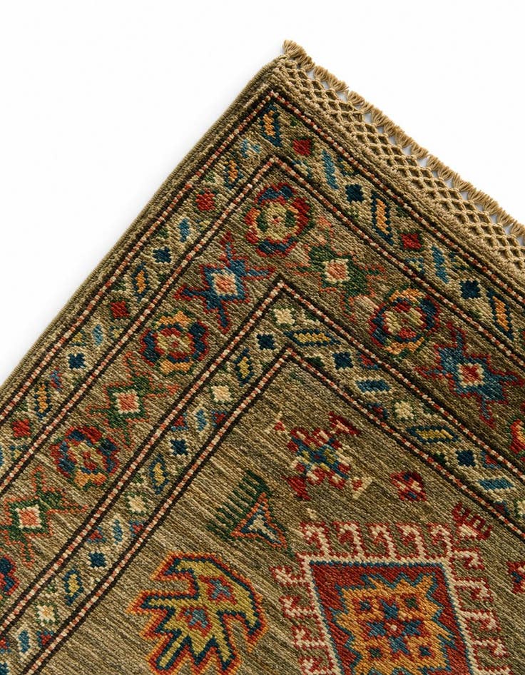 Detail image of 1' 11 x 2' 11 Hand Knotted Kazak Rug