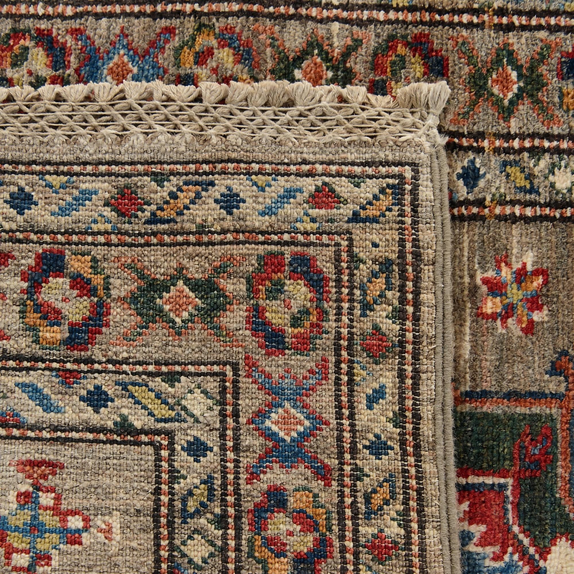 60cm x 90cm Hand Knotted Kazak Rug