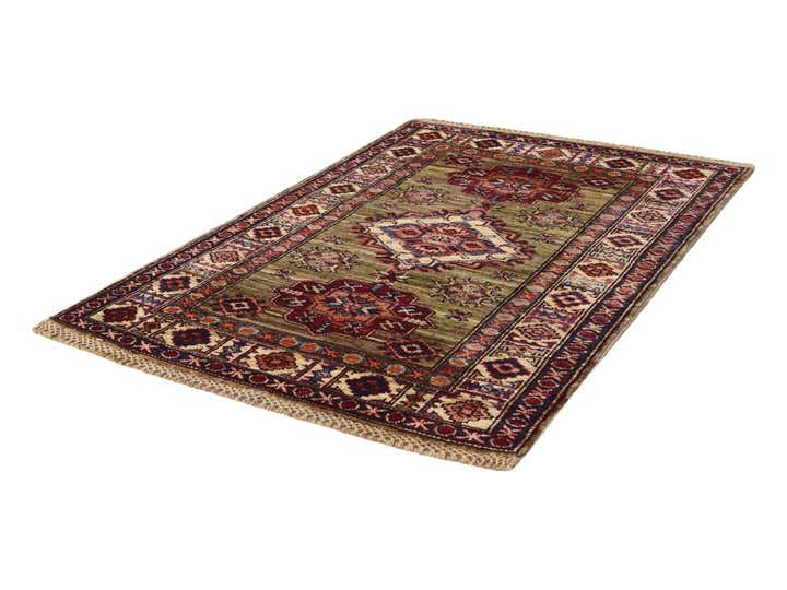 2' 7 x 3' 10 Hand Knotted Kazak Rug