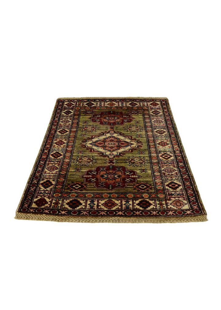 2' 7 x 3' 10 Hand Knotted Kazak Rug