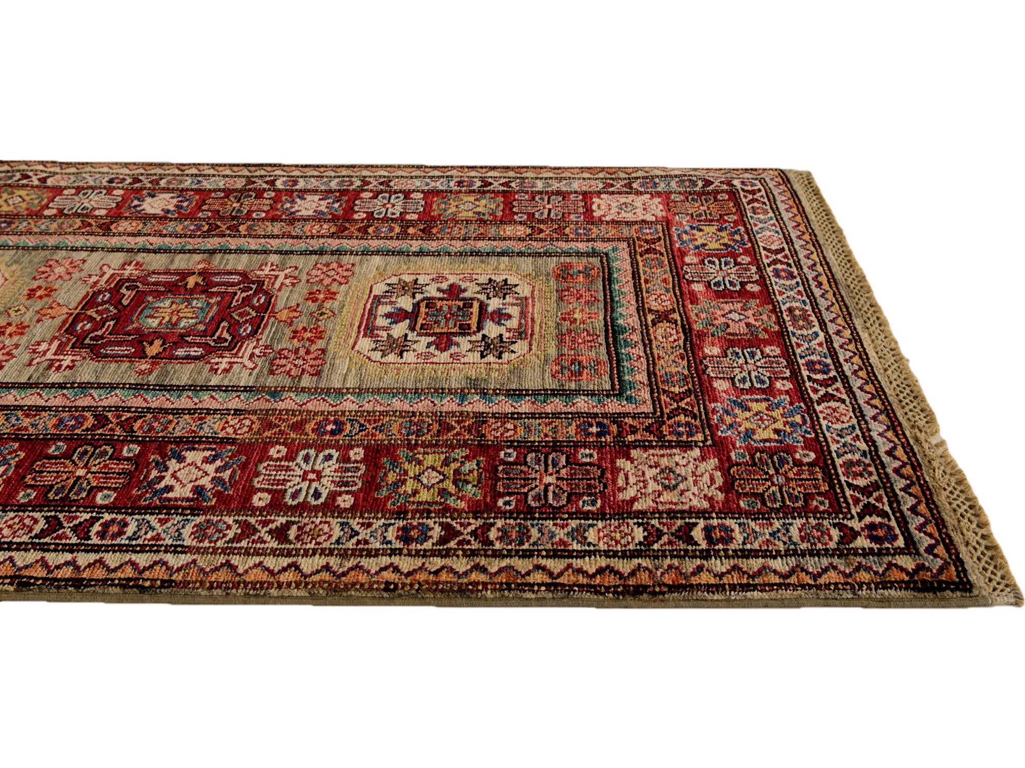 2' 8 x 4' 2 Hand Knotted Kazak Rug