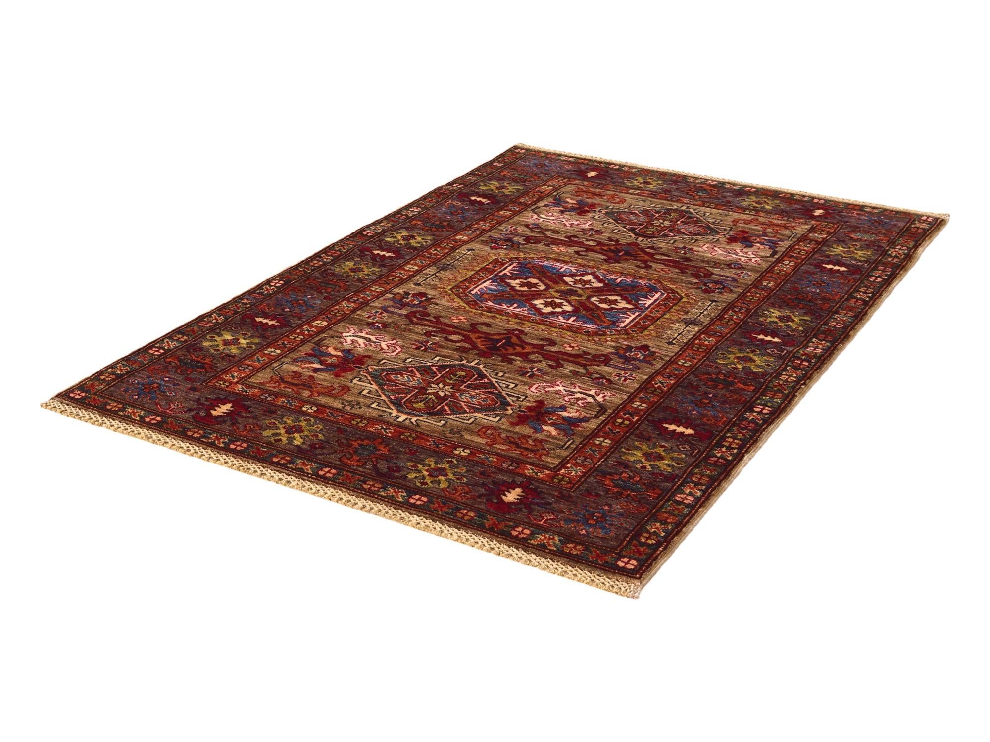 3' 5 x 5' 1 Hand Knotted Kazak Rug