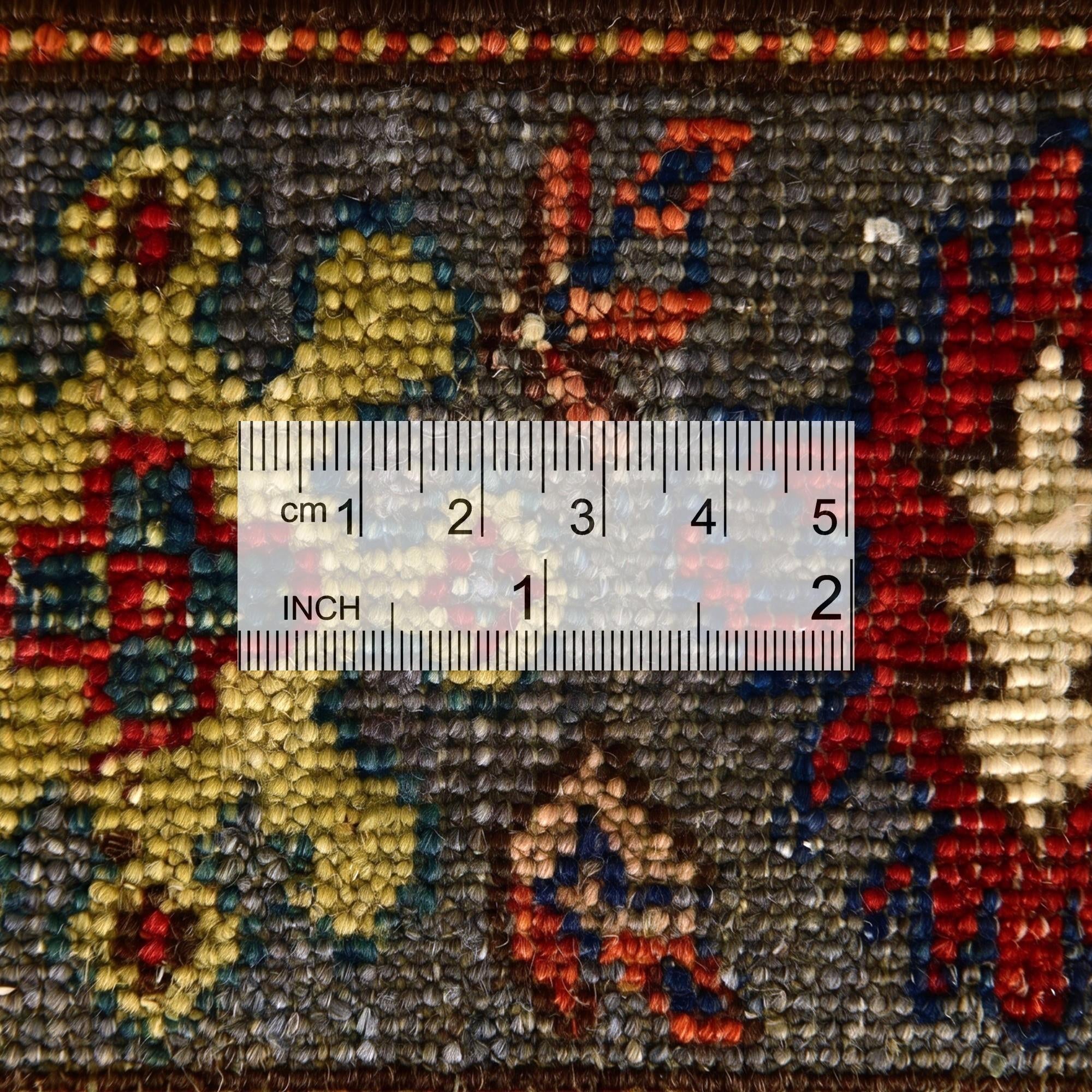 3' 5 x 5' 1 Hand Knotted Kazak Rug