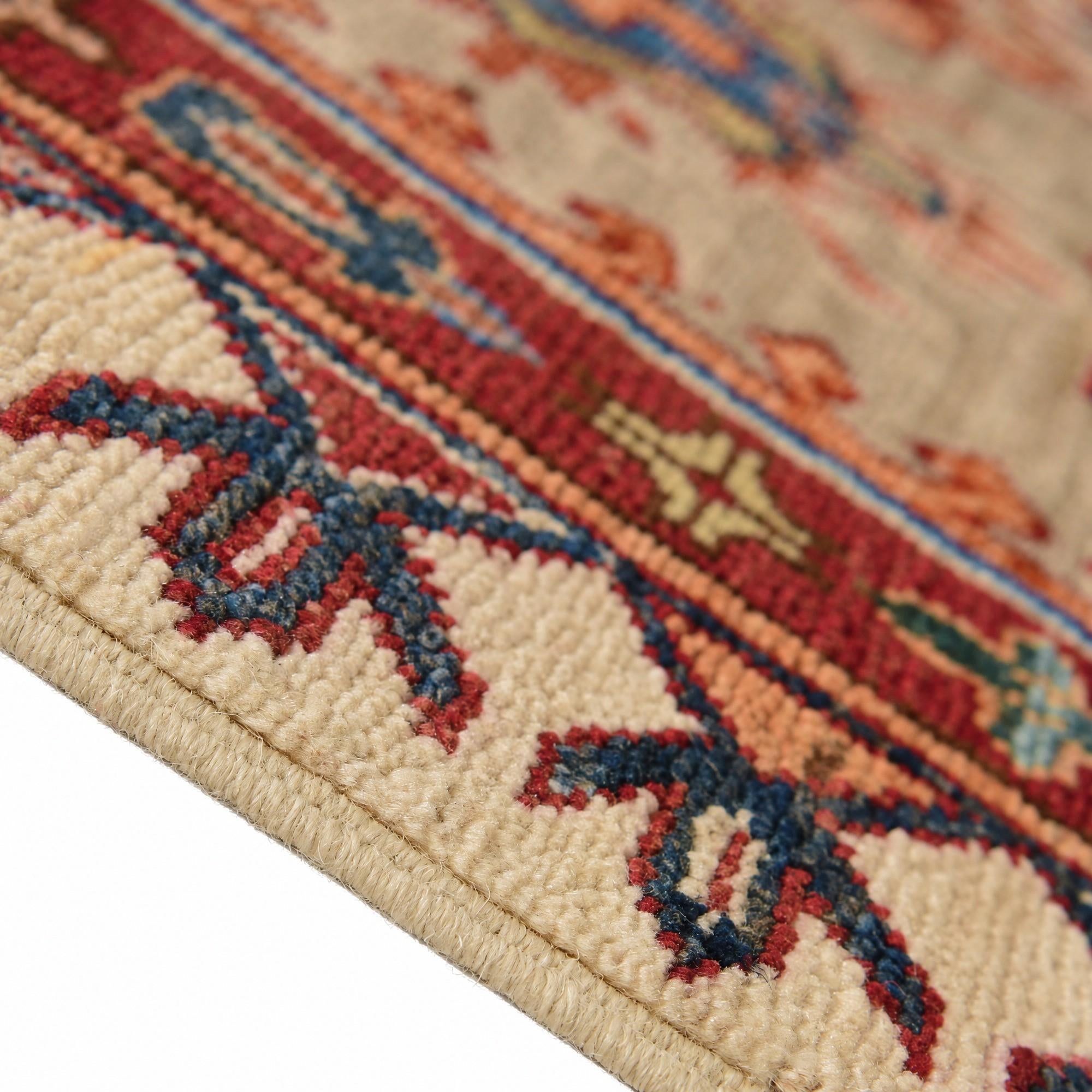 100cm x 155cm anudado a mano Kazak Alfombra