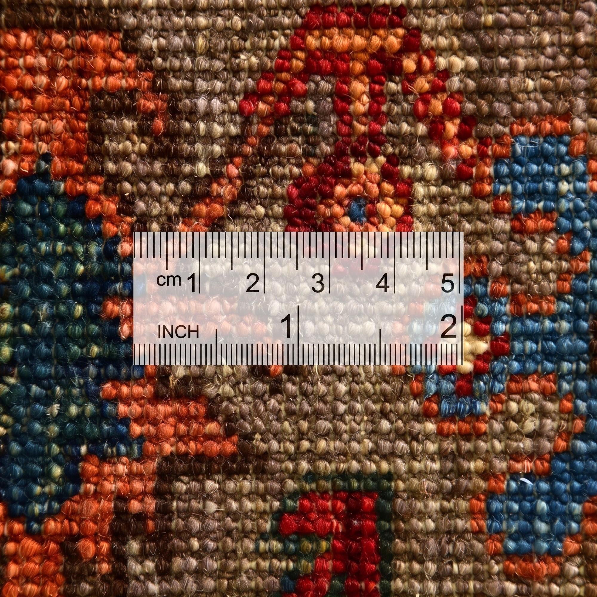3' 4 x 5' Hand Knotted Kazak Rug