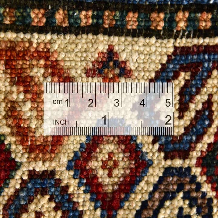 3' 5 x 5' Hand Knotted Kazak Rug