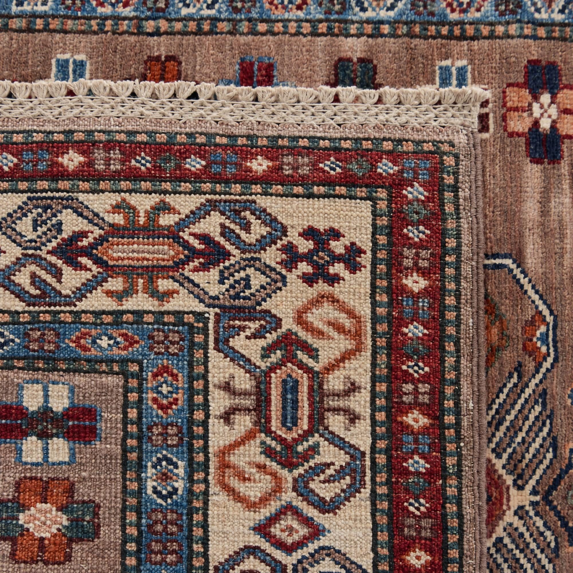 105cm x 150cm Hand Knotted Kazak Rug