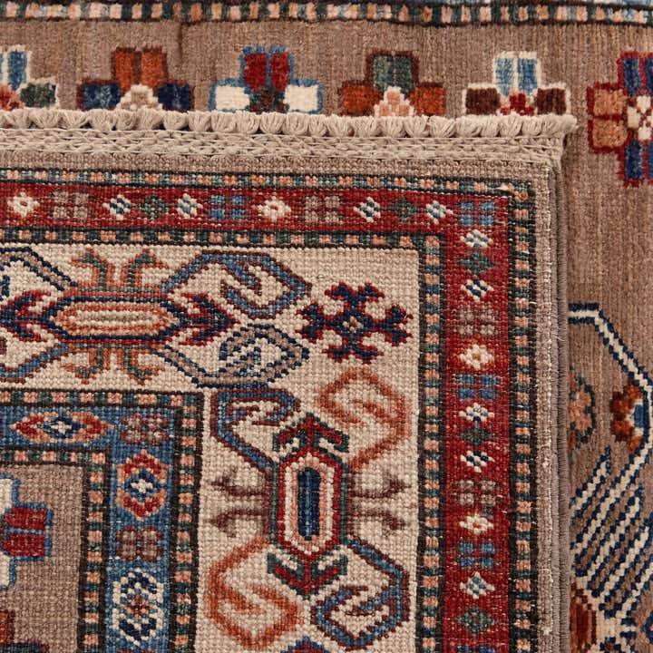 3' 6 x 5' 1 Hand Knotted Kazak Rug