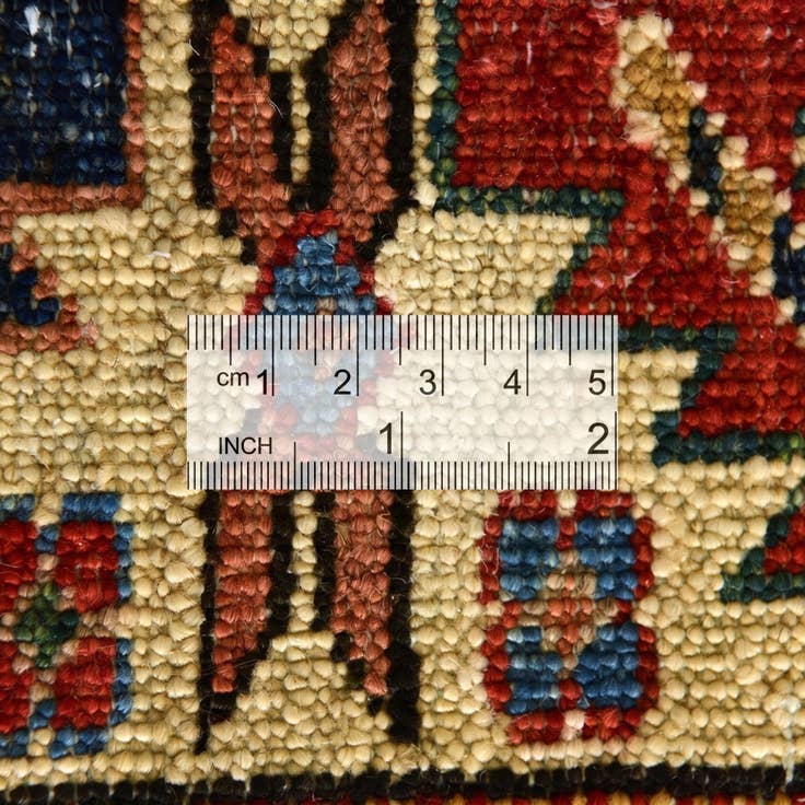 Detail image of 3' 5 x 5' 2 Hand Knotted Kazak Rug
