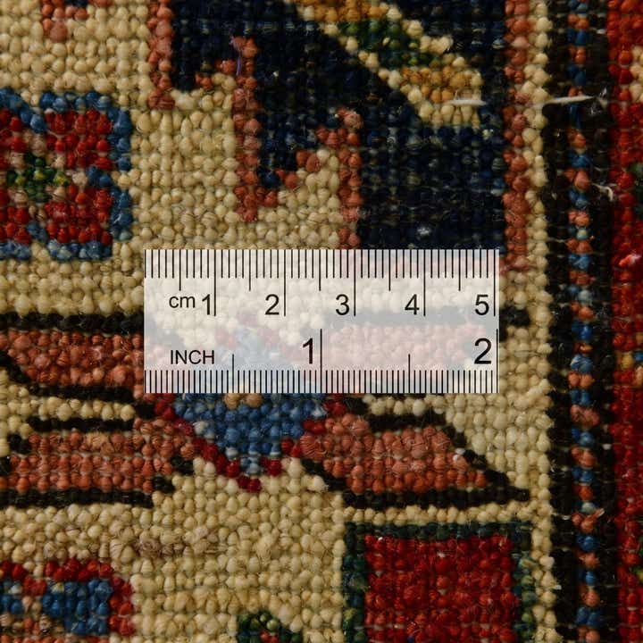 3' 4 x 5' 2 Hand Knotted Kazak Rug
