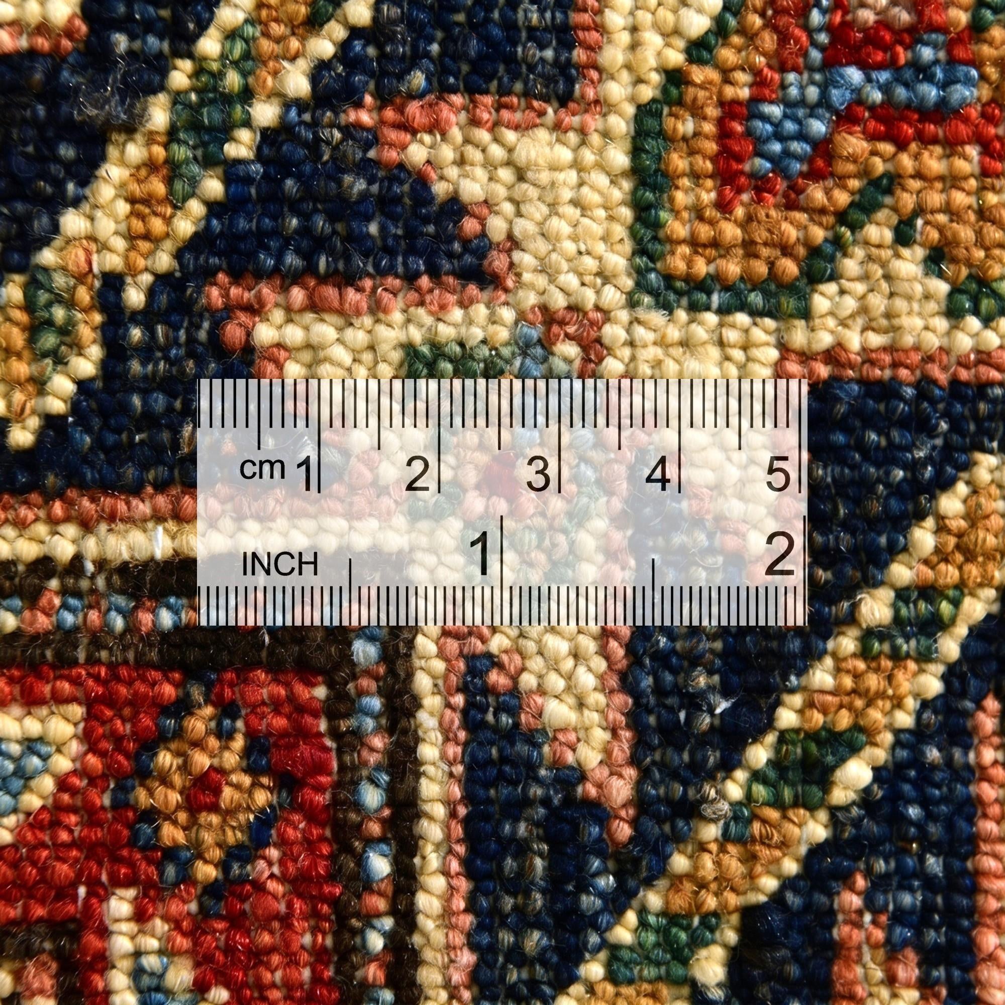3' 3 x 4' 11 Hand Knotted Kazak Rug