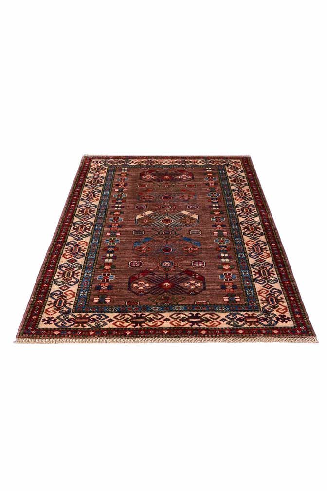 3' 5 x 5' 1 Hand Knotted Kazak Rug