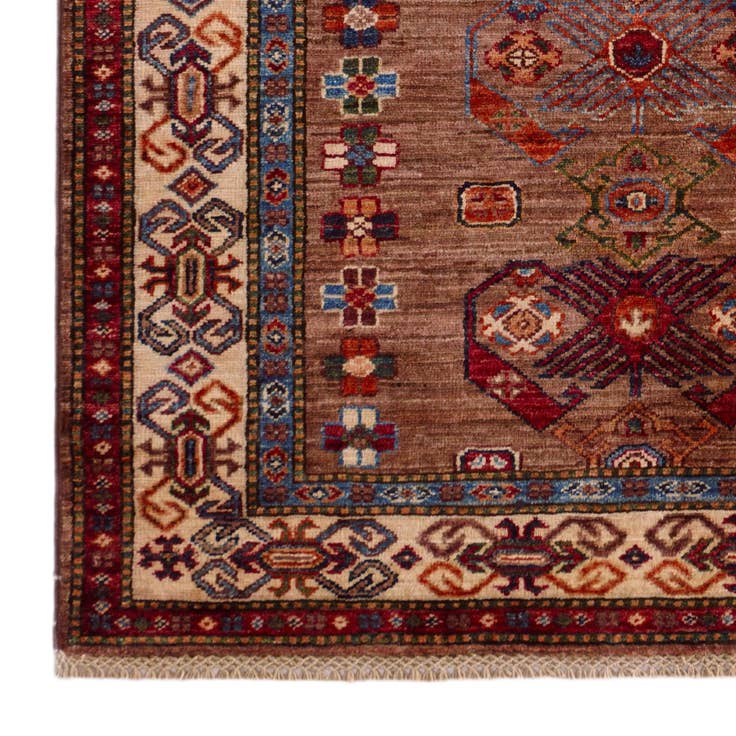 Detail image of 3' 5 x 5' 1 Hand Knotted Kazak Rug